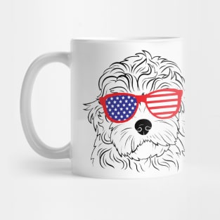 dog america Mug